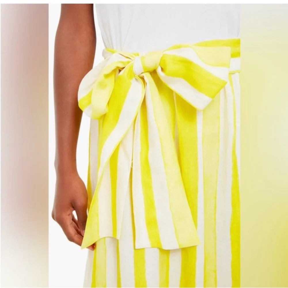 Tuckernuck Cabana Yellow Striped Skirt - Picture 2 of 4
